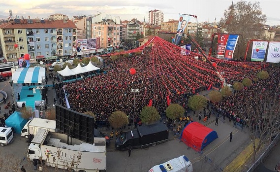 Cumhurbaşkanı Recep Tayyip Erdoğan, Karaman’da halka hitap etti