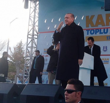 Cumhurbaşkanı Recep Tayyip Erdoğan, Karaman’da halka hitap etti