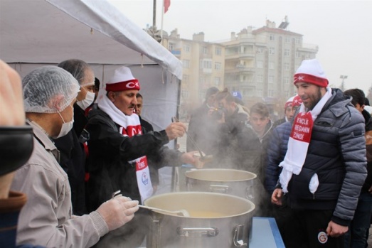 KARAMAN SARIKAMIŞ ŞEHİTLERİ İÇİN YÜRÜDÜ