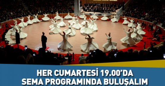 Konya'lılar sema programında buluşuyor