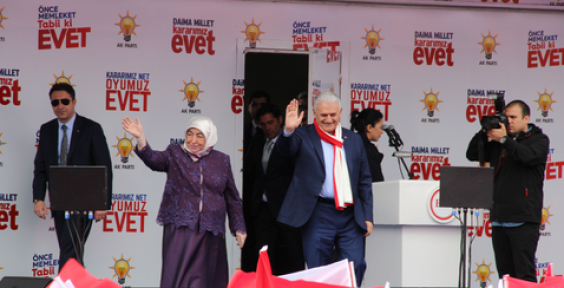 Başbakan Binali Yıldırım, Karaman'da hitap etti