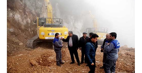 Büyükşehir Belediyesi dağları kırarak Bezirgan’ı Akdeniz ile buluşturuyor