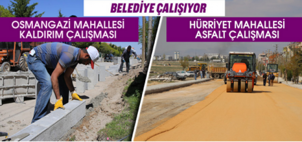 Osmangazi Mahallesi'nde çalışma var