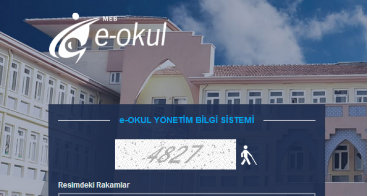 E okul karne notları öğrenme ekranı 2017