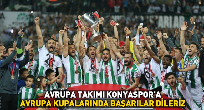 Konyaspor’u tebrik etti