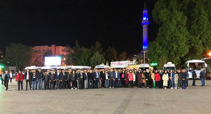 AK Gençlik Karaman’dan Yola Çıktı