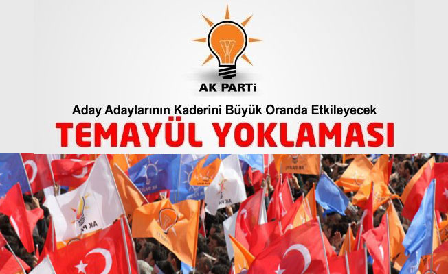 AK PARTİ TEMAYÜLE GİDİYOR