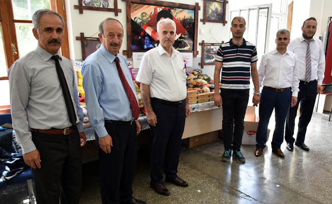 İmaret Ortaokulu Öğrencilerinden Örnek Davranış