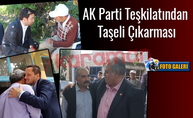 AK Parti Teşkilatından Taşeli Çıkarması