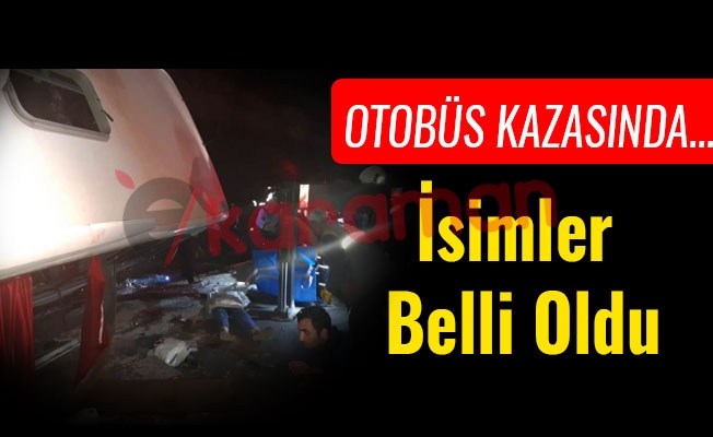 İsimler Belli Oldu