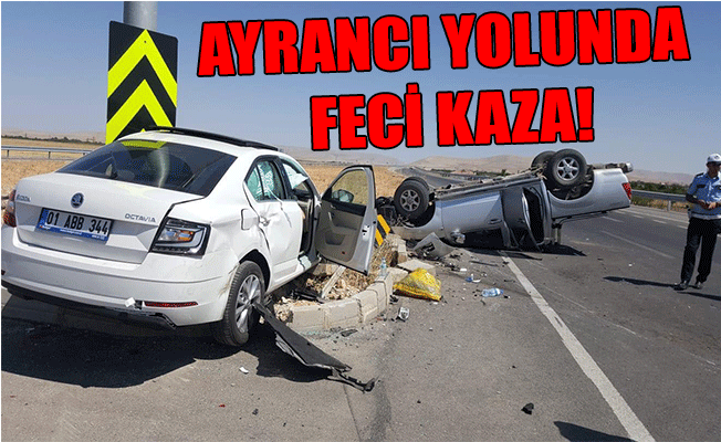 Ayrancı Yolunda Korkunç Kaza!