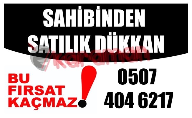 Sahibinden Satılık Dükkan