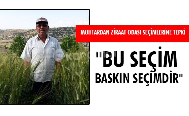 "BU SEÇİM BASKIN SEÇİMDİR"