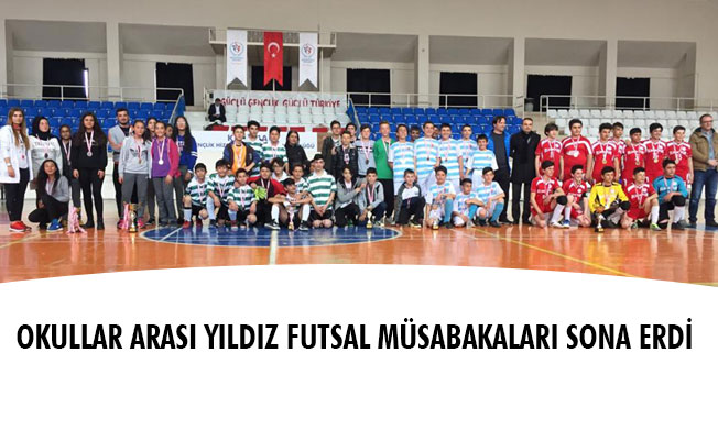 OKULLAR ARASI YILDIZ FUTSAL MÜSABAKALARI SONA ERDİ