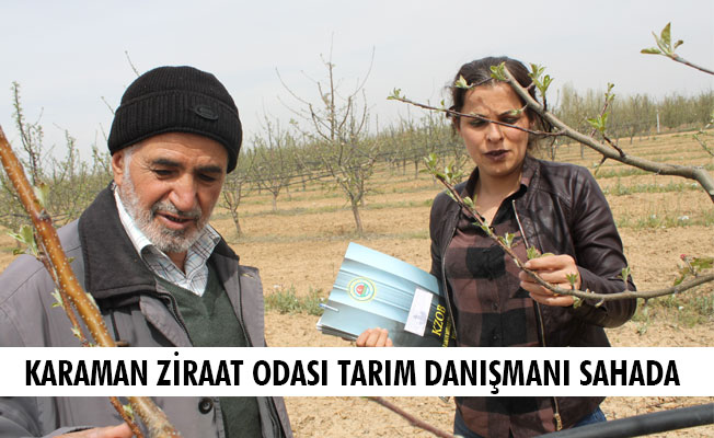 KARAMAN ZİRAAT ODASI TARIM DANIŞMANI SAHADA