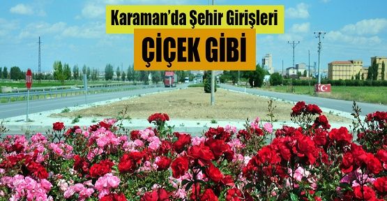 Karaman'a Bahar Geldi