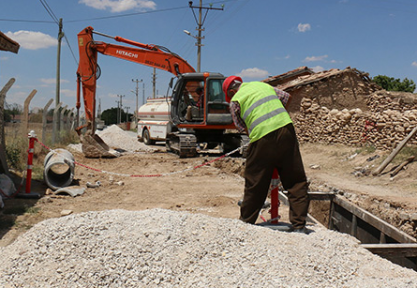 Kulu' da 35 bin 596 metre kanalizasyon çalışması tamamlandı