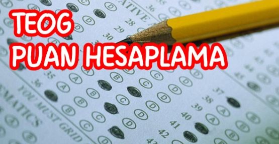 Teog sınavı ve teog puan hesaplama 2017