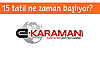 15 tatil ne zaman başlıyor? Karneler ne zaman alınacak?