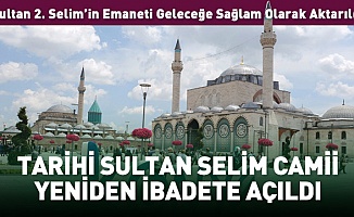 Cuma namazı ile birlikte ibadete açıldı