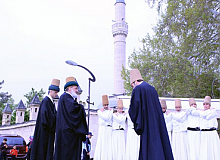 Hz. Mevlana temsili olarak Karamandan Uğurlandı