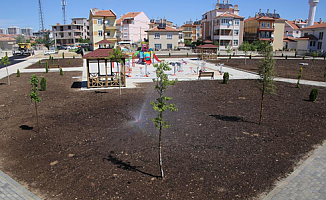 Karaman'da güzel parklar kuruluyor