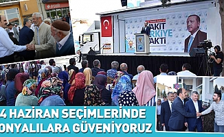 24 Haziran Seçimlerinde Konyalılara Güveniyoruz