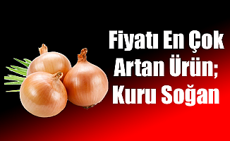 Fiyatı En Çok Artan Ürün; Kuru Soğan