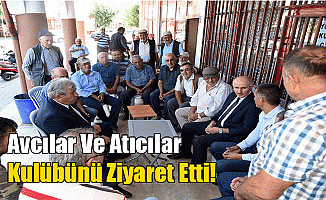 Avcılar ve Atıcılar Kulübünü Ziyaret Etti