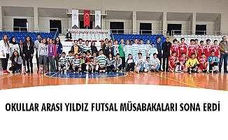 OKULLAR ARASI YILDIZ FUTSAL MÜSABAKALARI SONA ERDİ