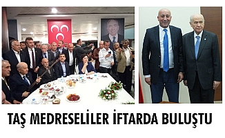 TAŞ MEDRESELİLER İFTARDA BULUŞTU