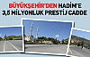 Konya Büyükşehir’den Hadim’e 3,5 Milyonluk Prestij Cadde